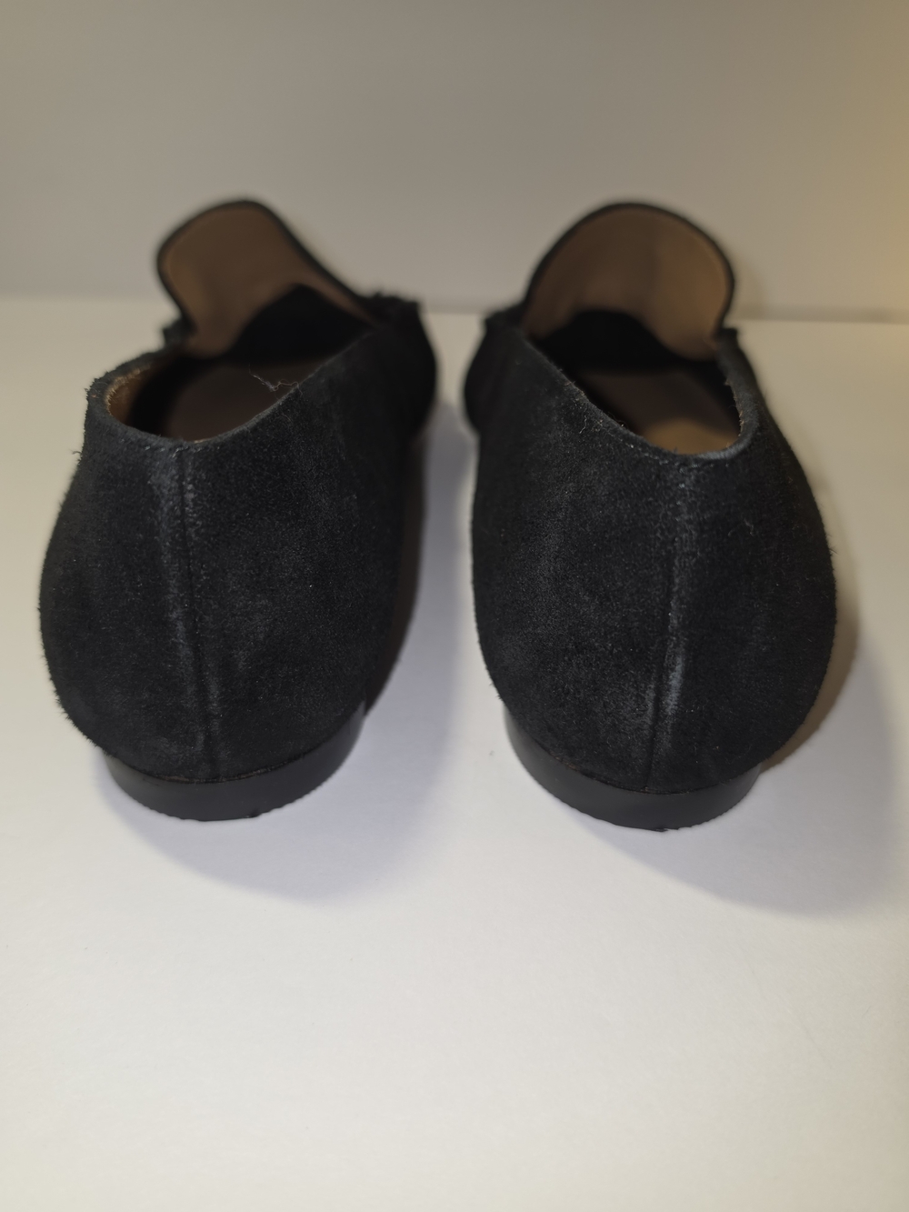 Sargasso & Grey Hope Black Suede Loafers 8 Wide - Picture 11 of 12